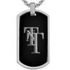 TnT Monogram Tag Necklace